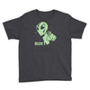 alien believe space sci fi ufo nerd Youth Tee