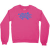 bargain paradise garage sign Crewneck Sweatshirt