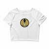gold animal best Crop Top