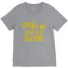 drunk me had their reasons V-Neck Tee