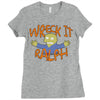 ralph wrecking it Ladies Fitted T-Shirt