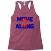 move along got nothing for you Racerback Tank