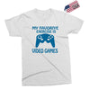 my favorite exercise is video games Exclusive T-shirt