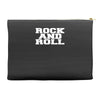 rock and roll funny Accessory Pouches
