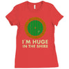 i'm huge (in the shire) Ladies Fitted T-Shirt