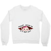 April Peeking Out Asian Baby Girl Crewneck Sweatshirt