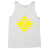 baby on board bumper sticker decal safety cute funny Tank Top