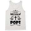 I Am One Blessed Pops Tank Top