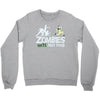 zombies hate fast food Crewneck Sweatshirt