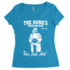 the big lebowski homage Women's Triblend Scoop T-shirt