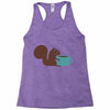 coffe squirrel Racerback Tank