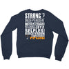 Strong Independent Motivated Gemini Crewneck Sweatshirt