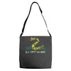 no step on snek 1 Adjustable Strap Totes