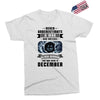 Never Underestimate A Man Who Watches Black Mirror And Was Born in Exclusive T-shirt