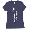 powder monkeez Ladies Fitted T-Shirt