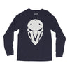 minimalist reaper mask Long Sleeve Shirts