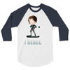 i rebel 3/4 Sleeve Shirt
