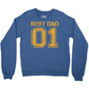 1 best dad Crewneck Sweatshirt
