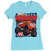 Off Road Monstre Truck Ladies Fitted T-Shirt