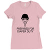 prepared for diaper Ladies Fitted T-Shirt