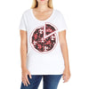 pizza1 Ladies Curvy T-Shirt