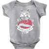 bad cat   gatos locos Baby Onesie