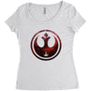 Rebel Alliance Logo Women's Triblend Scoop T-shirt