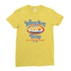 wonka boat tours Ladies Fitted T-Shirt