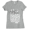 The Sky is not high as My Dreams are Ladies Fitted T-Shirt