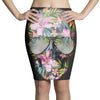 Summer Skull Pencil Skirts