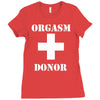 orgasm donor american pie reunion stifler funny Ladies Fitted T-Shirt