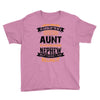 Super Cool Aunt Of A Freaking Awesome Nephew Youth Tee