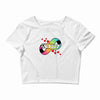 infinity soccer Crop Top