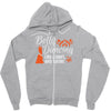 belly dancing only harder Zipper Hoodie