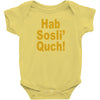 hab sosli' quch! klingon funny geek nerd sci fi alien conventions shir Baby Onesie