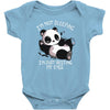 just resting my eyes Baby Onesie