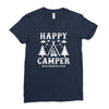 Happy Camper Ladies Fitted T-Shirt