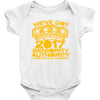 we&rsquo;ve got seniority authority 2017 fairfax high seniors Baby Onesie