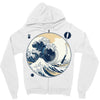 the great wave off sound Zipper Hoodie