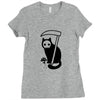 grim kitty Ladies Fitted T-Shirt