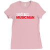 ernie ball musicman new Ladies Fitted T-Shirt