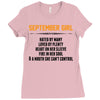 September Girl Hated By Many Ladies Fitted T-Shirt