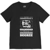 Never Underestimate A Granddad With An Engineer Degree V-Neck Tee