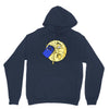 time travel to the moon Unisex Hoodie
