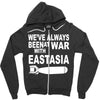 war with east asia Zipper Hoodie