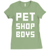 pet shop boy new Ladies Fitted T-Shirt