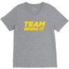 team bring it boots to asses the rock V-Neck Tee