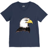 bald eagle V-Neck Tee