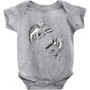 self made zombie Baby Onesie