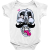 king of mustache Baby Onesie